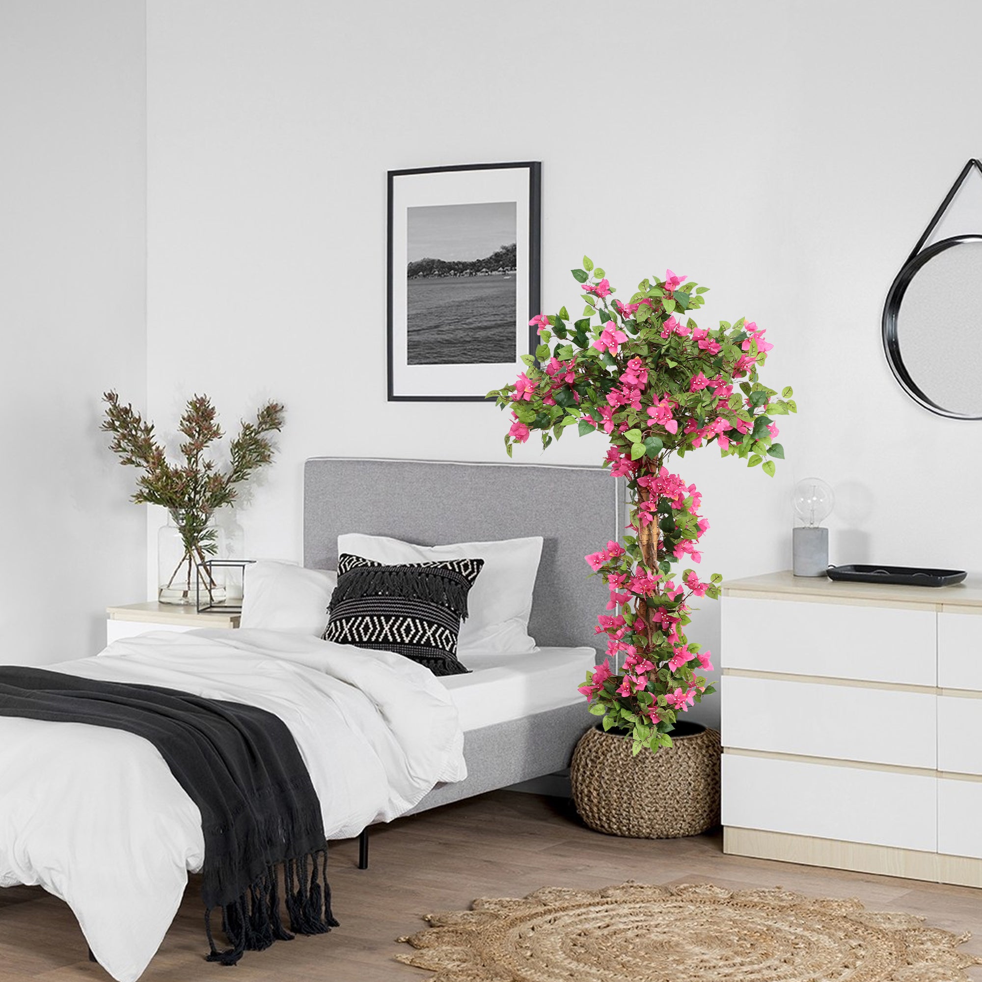 Bougainvillea Tree Decor: Where Simplicity Meets Splendor