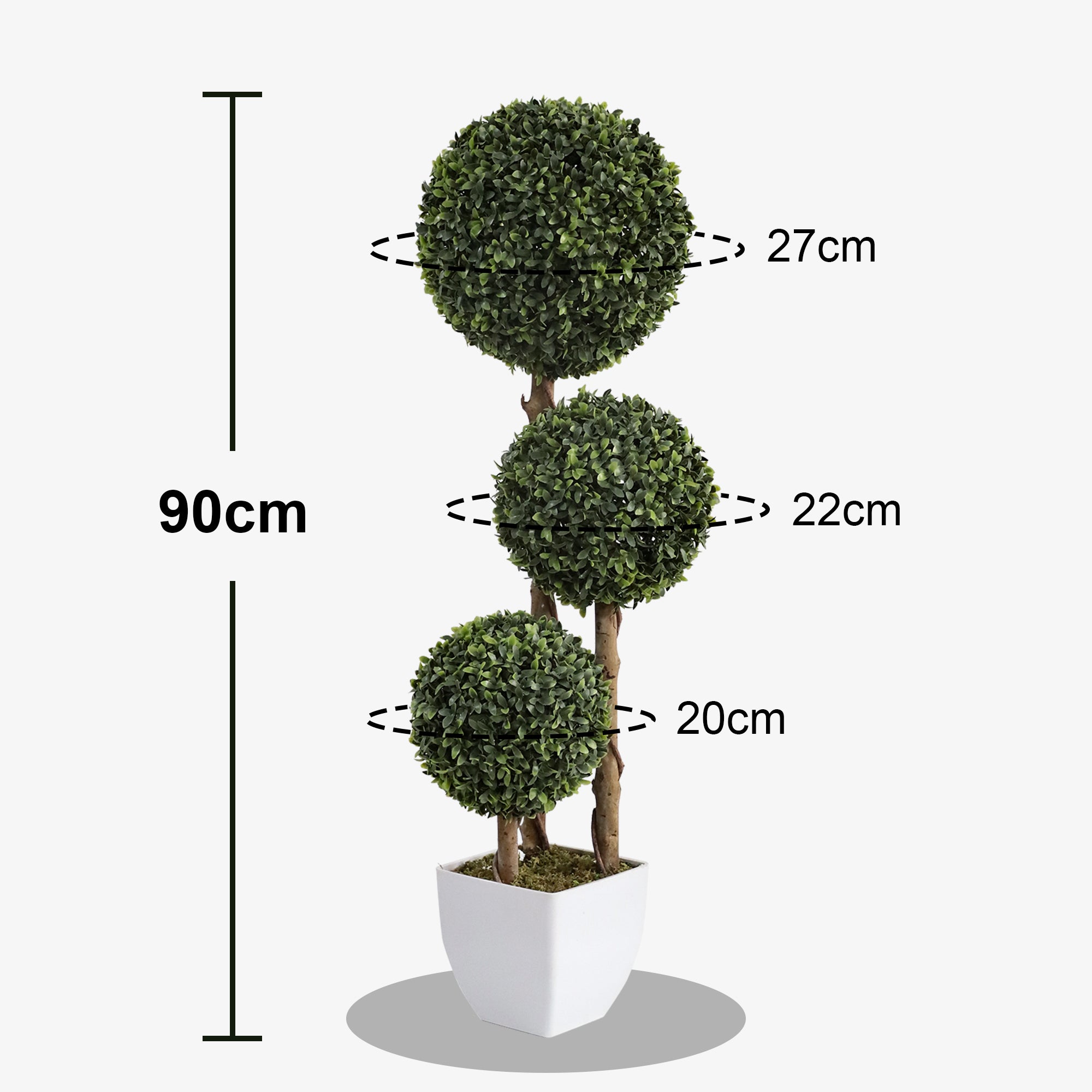 All Things in Three Lives (Three-Sphere Milan Shaped Tree)