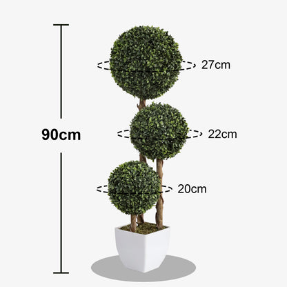 All Things in Three Lives (Three-Sphere Milan Shaped Tree)