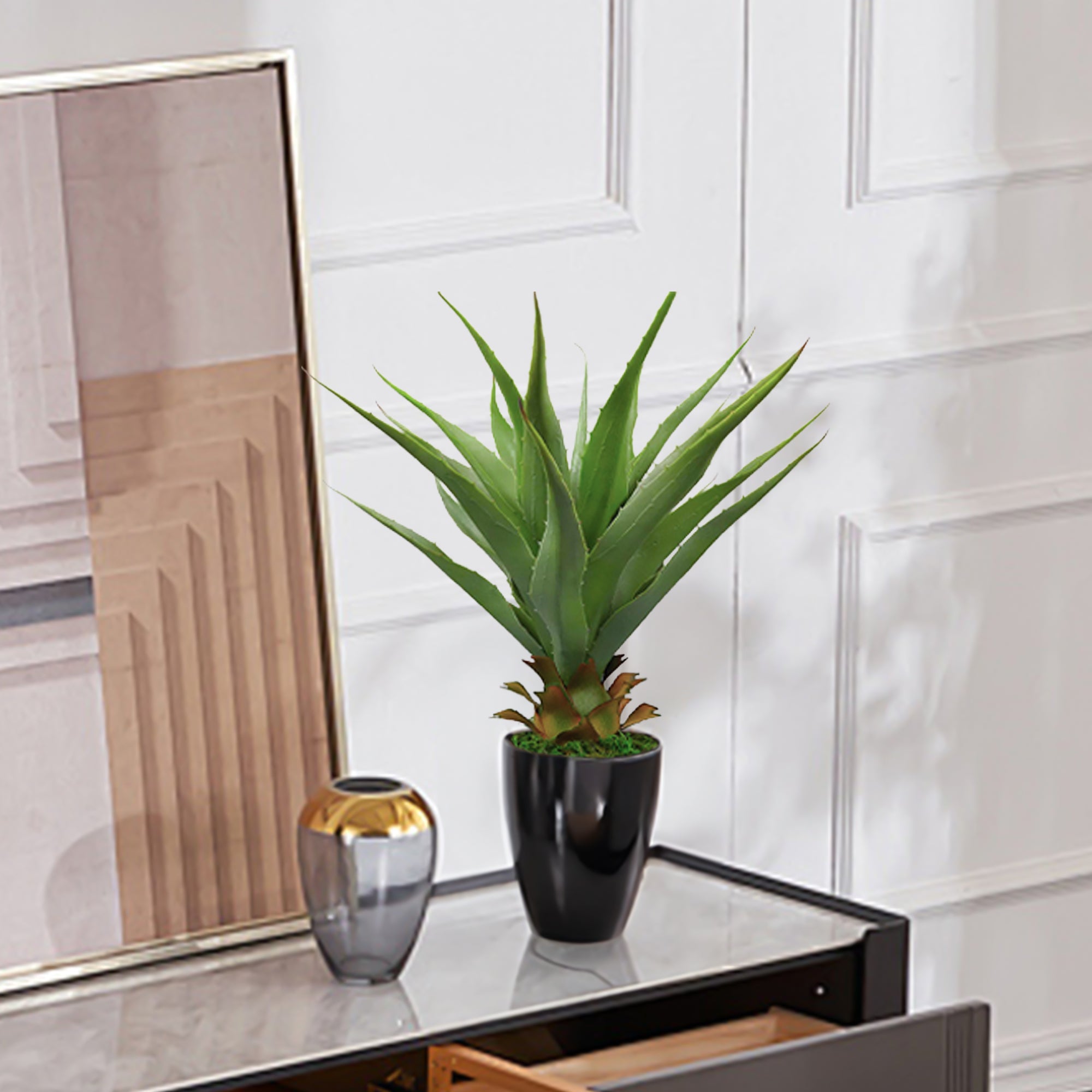 Farewell Tequila Mini - Perfect Agave Artificial Plant Gift for Tequila Lovers