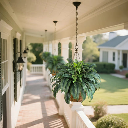 Potted Fern Artificial Plant for Lush Indoor Greenery