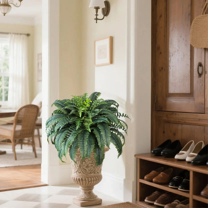 Potted Fern Artificial Plant for Lush Indoor Greenery