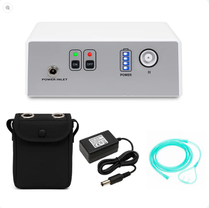 1-3L/Min Portable Travel Oxygen Concentrator – Adjustable Flow & Tank-Free!