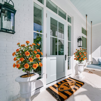 Two pieces of warm companionship（orange Camellia）